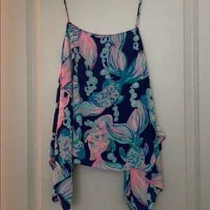 Lilly Pulitzer spaghetti strap tank top